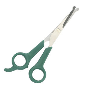 Ciseaux de toilettage pour animaux de compagnie poignée en plastique ciseaux de coupe de cheveux durables 7.5 "ciseaux de toilettage en acier inoxydable - Product Image 2