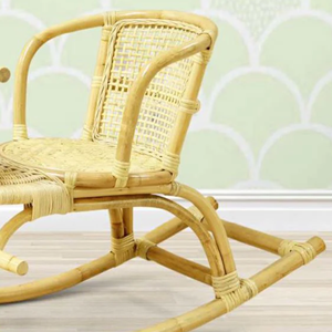 Fauteuil à bascule en rotin de style antique, design français, tressé à la main, pour l'intérieur et l'extérieur, fabriqué au Vietnam, idéal pour la chambre à coucher - Vente chaude - Product Image 3