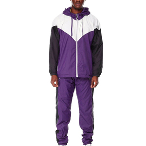 ชุดเซ็ตเสื้อฮู้ดดี้ผ้าฟลีซเนื้อหนักปักโลโก้ กางเกงขายาวลำลอง สไตล์สตรีทแวร์ สำหรับผู้ชาย 2 ชิ้น แห้งเร็ว เหมาะสำหรับฤดูใบไม้ร่วง - Product Image 1