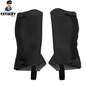 Vente chaude Logo Personnalisé Impression Poids Léger Hommes Demi Chaps D'équitation, Meilleur Équitation Hald Chap Par CAVALRY SKT COMPANY - Product Image 3
