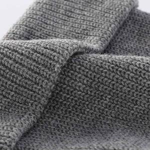 Nouvelle arrivée de haute qualité unisexe 100% laine crâne personnage casquette unie Design Unique étiquette tissée Logo tricoté doux hiver Ski - Product Image 2