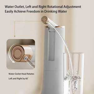 Dispensador de Agua Portátil Recargable por USB Tipo-C con Carcasa de Plástico para Suministro de Agua Fría - Product Image 3