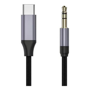 Cable auxiliar de audio Cle de 3.5 mm con conector estéreo tipo C de 1 m - Colores surtidos - Product Image 5