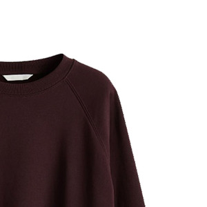 Sweat-shirt unisexe surdimensionné à col rond, manches régulières, motif cœur, en molleton bouclette, sérigraphié, respirant, en polyester, pour l'automne - Product Image 5