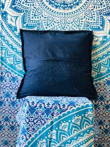 Patchwork vintage passepoil housse de coussin fait à la main coton kantha brodé bohème éclectique décor à la maison taies d'oreiller - Product Image 4