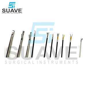 ชุดเครื่องมือผ่าตัดผ่านกล้องแบบสองขั้ว 11 ชิ้น ขนาด 5 มม. x 330 มม. คุณภาพดีที่สุด ใช้ซ้ำได้ โดย SUAVE SURGICAL INSTRUMENTS - Product Image 2
