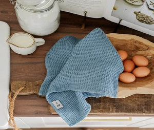 Colorful plaid towels in soft yellow, pink, and grey tones. Durable weave. Available at wholesale prices. - Product Image 6