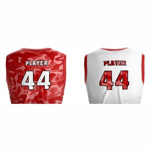 Uniformes de baloncesto reversibles de alta calidad Diseño de Camiseta reversible personalizado 100% Poliéster - Product Image 6