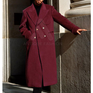 เสื้อโค้ทเทรนช์ดีไซน์ใหม่ทันสมัย ขายดี สวมใส่ง่าย เสื้อผ้าอุ่นๆ สำหรับผู้ชาย - Product Image 2