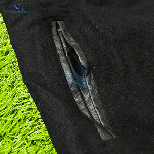 แจ็คเก็ตวาร์ซิตี้สั่งทำขายส่งสำหรับผู้ชาย แขนผ้าขนสัตว์ คุณภาพพรีเมียม สตรีทแวร์ คอตั้ง ปักลายด้านหน้า แจ็คเก็ตเลตเตอร์แมน - Product Image 2