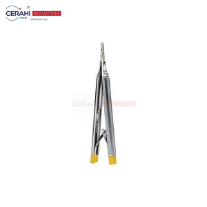 Juego de soportes de agujas quirúrgicas profesionales-Crile Murray Halsey Micro Webster para sutura de precisión-Acero inoxidable alemán - Product Image 3