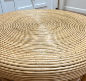 Mesa de té redonda de ratán, mesa auxiliar de ratán natural con diseño básico, hecha a mano de Vietnam, el mejor precio para venta al por mayor - Product Image 3