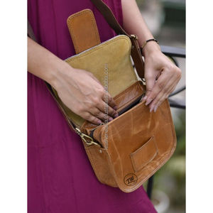 LW Sacs à main pour femmes en cuir de vachette véritable Nouveau design Sac à main élégant et décontracté Sac à bandoulière Western Sacs en cuir véritable - Product Image 4