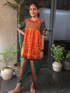 Nueva colección Venta al por mayor en línea Premium Silk Salwar Kameez Dhoti Style Fabricante de India - Product Image 2