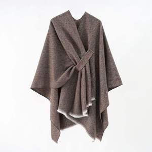 Chal de Moda para Mujer 2026, Bufanda Versátil de Color Sólido, Capa Grande para Otoño e Invierno, Uso Diario - Product Image 5