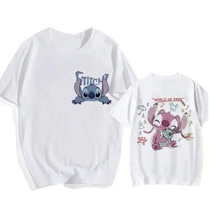 Camiseta de Verano para Niños, Transpirable, de Punto, de Manga Corta, Lisa, 100% Algodón - Product Image 1
