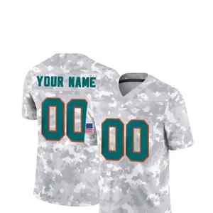 เสื้อกีฬาฟุตบอลชายหญิงเยาวชนอเมริกันปรับแต่งชื่อทีมตามต้องการเสื้อฝึกซ้อมระบายอากาศขนาดพิเศษ - Product Image 1