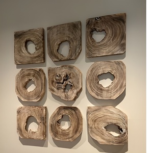 Arte de pared de corte láser de madera moderno y caligrafía diseño personalizado arte de pared en Metal y acabado de madera para decoración del hogar - Product Image 5