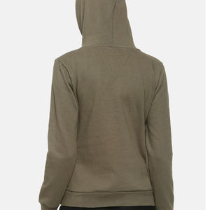 Sweat à capuche oversize pour femme 2024, coupe ajustée, vêtements de jogging de haute qualité, streetwear tricoté tendance pour l'hiver, logo frontal, 100% coton - Product Image 6