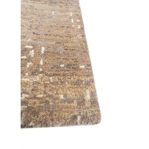 พรมขนสัตว์ถักมือ Uvenuti AKWL-13025 สีเบจ-น้ำตาล ลายแบบนามธรรม สำหรับห้องนั่งเล่น พรมขนฟูสำหรับตกแต่งทางเดิน - Product Image 4