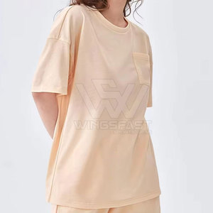 เสื้อยืด unisex น้ำหนักเบาทนทานเสื้อยืดผ้าฝ้าย100% พิมพ์ลายทรงหลวมใส่ได้ทั้งผู้ชายและผู้หญิง - Product Image 4