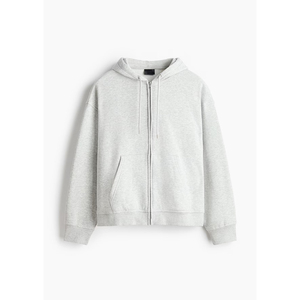 เสื้อฮู้ดดี้ผ้าฟลีซเนื้อนุ่มคุณภาพสูง ทรงหลวม สไตล์วินเทจ แบบซิป  ไม่มีลาย  สำหรับทุกเพศ  รับผลิตตามแบบ  สตรีทแวร์  เสื้อสเวตเชิ้ต  OEM - Product Image 1