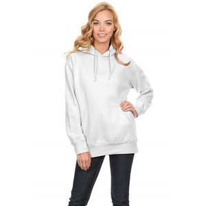 <b>Women</b> <b>White</b> Pullover Custom <b>Hoodie</b> Soft Fleece Plain Hooded Warm Winter Casualwear <b>hoodie</b> <b>For</b> <b>women</b> - Product Image 1