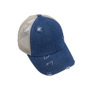 Casquette de baseball en coton délavé à 6 panneaux avec logo personnalisé, style streetwear de haute qualité pour adultes, fabriquée en Injae Vina - Product Image 2