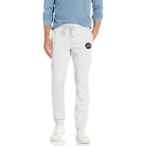 Haute qualité élégant Cargo survêtement pantalon respirant léger toile pantalons de survêtement taille moyenne quantité minimale de commande basse décontracté vêtements droits en vente - Product Image 1