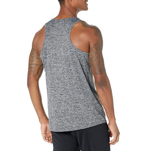 Camisetas sin mangas transpirables de secado rápido para hombre de talla grande con logotipo y tamaño personalizados Material de alta calidad con color personalizable - Product Image 3