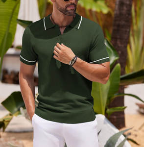 Colección de verano Polo de golf Camiseta Jersey de algodón Polo de golf Camiseta con logotipo impreso personalizado Bordado y sublimación - Product Image 4