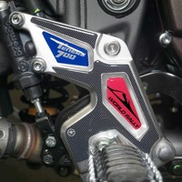 Protector de Umbral de Puerta 3D Compatible con Yamaha Tenere 700 World Rally, Pegatinas para Motocicleta Hechas en Italia, Labelbike