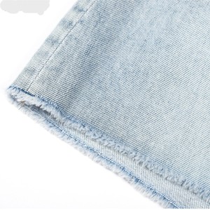 2024 Oem Custom Street Style mujeres pantalones cortos de mezclilla de algodón personalizados de las mujeres de longitud corta de cintura media pantalones cortos de mezclilla - Product Image 6