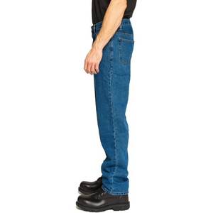 Pantalones vaqueros azules desgastados lavados para hombre Otoño Invierno Casual Streetwear Jeans de pierna recta hombres - Product Image 5
