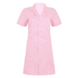 ชุดเครื่องแบบแพทย์คอปกเสื้อคอวีแขนสั้นและกางเกงจ็อกเกอร์ - Product Image 5