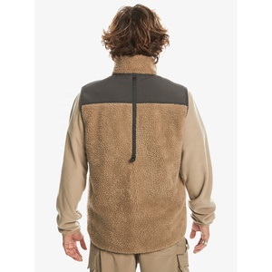 Classic Zip-Up Soft Fleece <b>Waistcoats</b> <b>for</b> Men and <b>Women</b> Casual Winter Wear Highly Warm Woolen Fabric Breathable Feature - Product Image 4