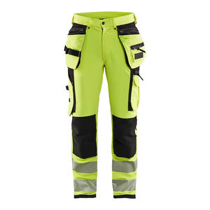 Pantalons de travail de sécurité industrielle Pantalons de travail Pantalons OEM multi-poches Pantalons Cargo de sécurité réfléchissants haute visibilité pour la construction - Product Image 1