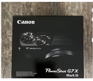 Оригинальный Новый PowerShot G7 Mark III 20,1 мегапиксельная Черная Цифровая камера