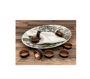 Dernière arrivée Porte-rond de serviette en cuivre pour décoration de table Design personnalisé taille et forme à prix compétitif - Product Image 2