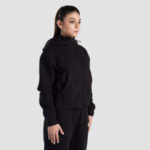 Sweat à capuche noir Hyper Flex avec fermeture éclair et fonction respirante - Product Image 3