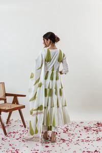 Lavender Anar Suit Set Indian Fashion Styling High End Quality <b>Kurti</b> and Pants From Indian Manufacturer - Product Image 5