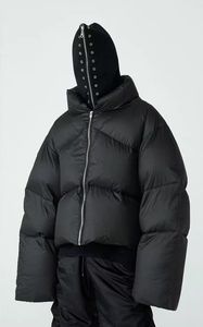 Veste matelassée pour homme de haute qualité, nouvelle, OEM, personnalisée, chaude, hiver, grande taille, fermeture éclair intégrale, veste gonflée, logo personnalisé pour l'extérieur - Product Image 2