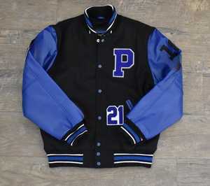 Personalizado Letterman Mens Street Wear Varsity Jacket Leather Salevess y Personalizar Logo Bomber Jumper Jacket Casual Jacket - Product Image 1