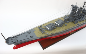 MODÈLE DE BATEAU EN BOIS MUSASHI _ MODÈLE ARTISANAT EN BOIS - Product Image 3