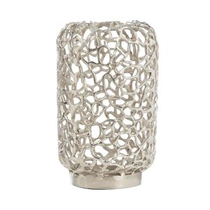 Vase à fleurs artisanal de qualité supérieure en fer/aluminium, conçu pour la durabilité, design écologique et léger, décoration longue durée - Product Image 5
