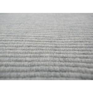 Tapis classiques en laine bleu jean tissés à la main, motif losanges et rayures rectangulaires pour la maison, le salon et le couloir - Modèle Hwl-169 - Product Image 3