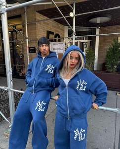 Heavyweight Cotton Hoodie for Men <b>Vintage</b> Oversized Graphic Print Streetwear Style Plus Size Heavier than Average <b>Sweatshirts</b> - Product Image 5