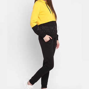 Chándal de invierno de calidad superior para mujer, conjunto de dos piezas, Diseña tu propio chándal de manga larga para mujer - Product Image 4