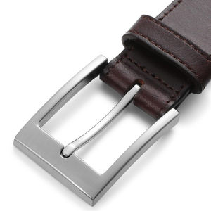 Wholesale Price Best Style <b>Genuine</b> <b>Leather</b> <b>Belts</b> For Men Customized Color and Size <b>Leather</b> <b>Belts</b> For Men - Product Image 2