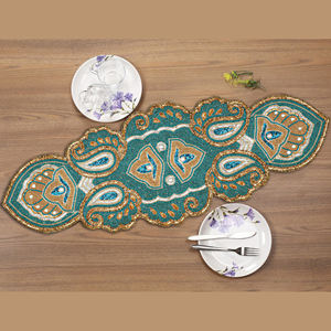 Spring Beaded <b>Runner</b> Beaded Design <b>Table</b> <b>Runner</b> Farmhouse Decor Beaded <b>Table</b> <b>Runner</b> for Indoor and outer <b>Table</b> Decor - Product Image 5
